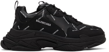 Tenisky a topánky Balenciaga Triple S  Logo  Sneakers "Black" Čierna | 536737-W2FA1-1090, 0