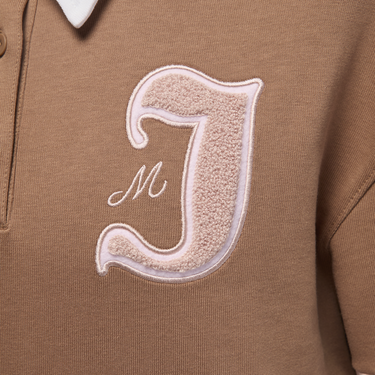 Polo tričko Jordan Long Sleeve Top Hnedá | FV7182-223, 3