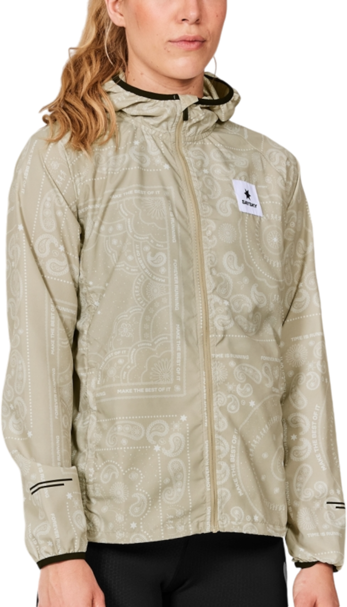 Vetrovka Saysky Saysky Paisley Pace Hooded Jacket Béžová | mwrja02c1021, 0