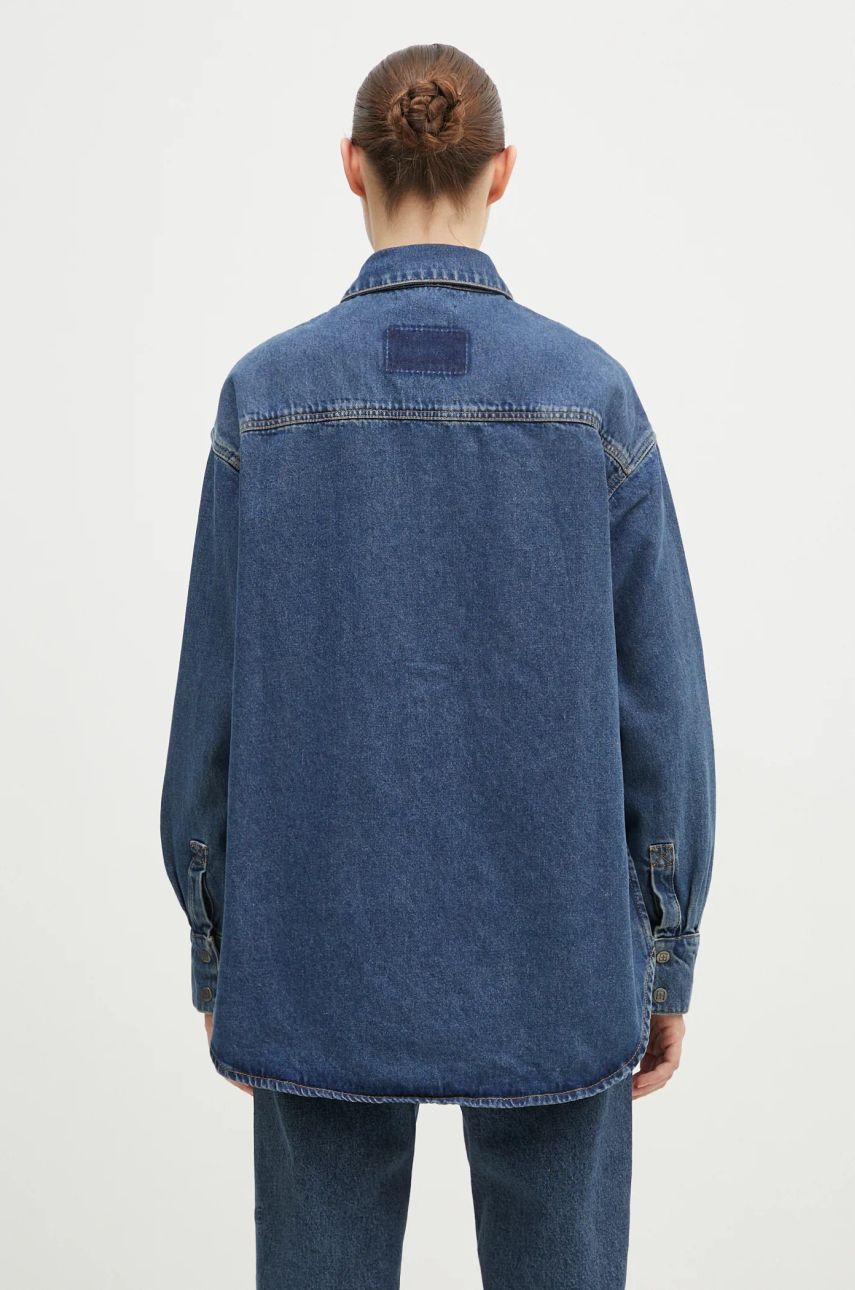 Oversized Longsleeve Denim Shirt