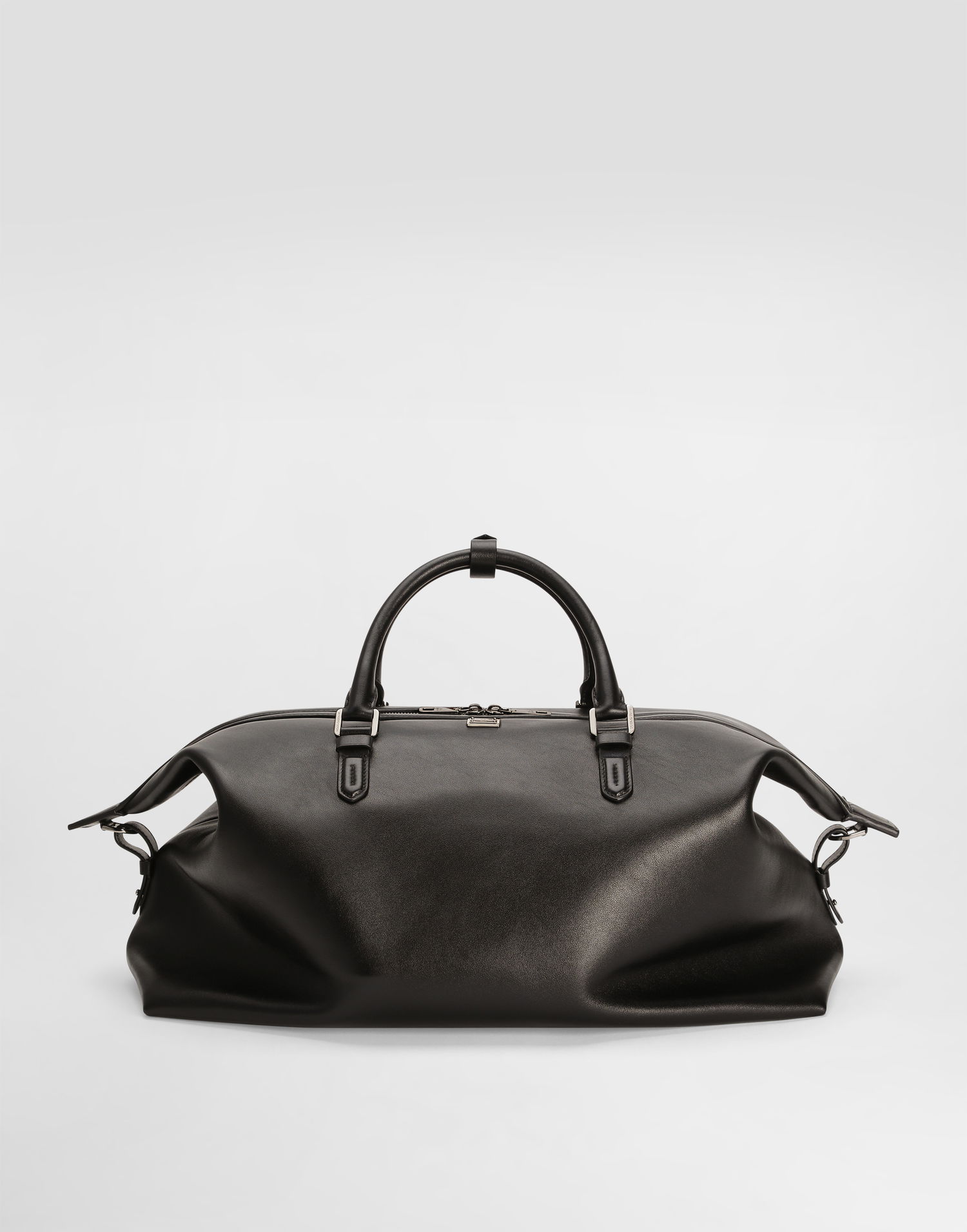 Cestovná taška Dolce & Gabbana Dolce & Gabbana Calfskin Duffel Bag Čierna | BM2352AV95680999, 0