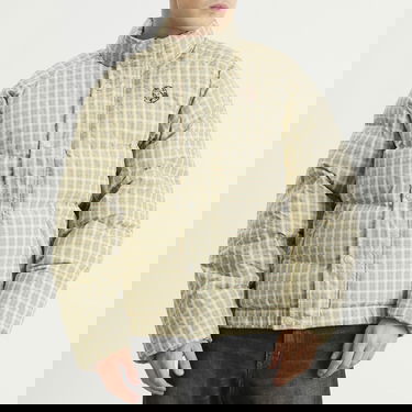 Prešívaná bunda BILLIONAIRE BOYS CLUB Script Nylon Check Puffer Jacket Žltá | B25311-BRN, 2