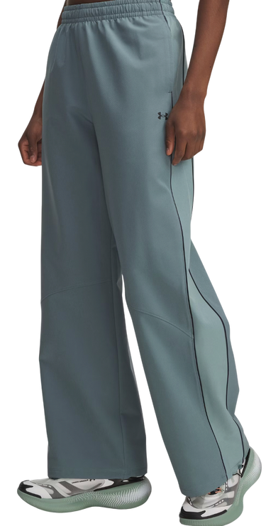 Nohavice Under Armour Rival Swoven Pant Tyrkysová | 6003716-587, 0