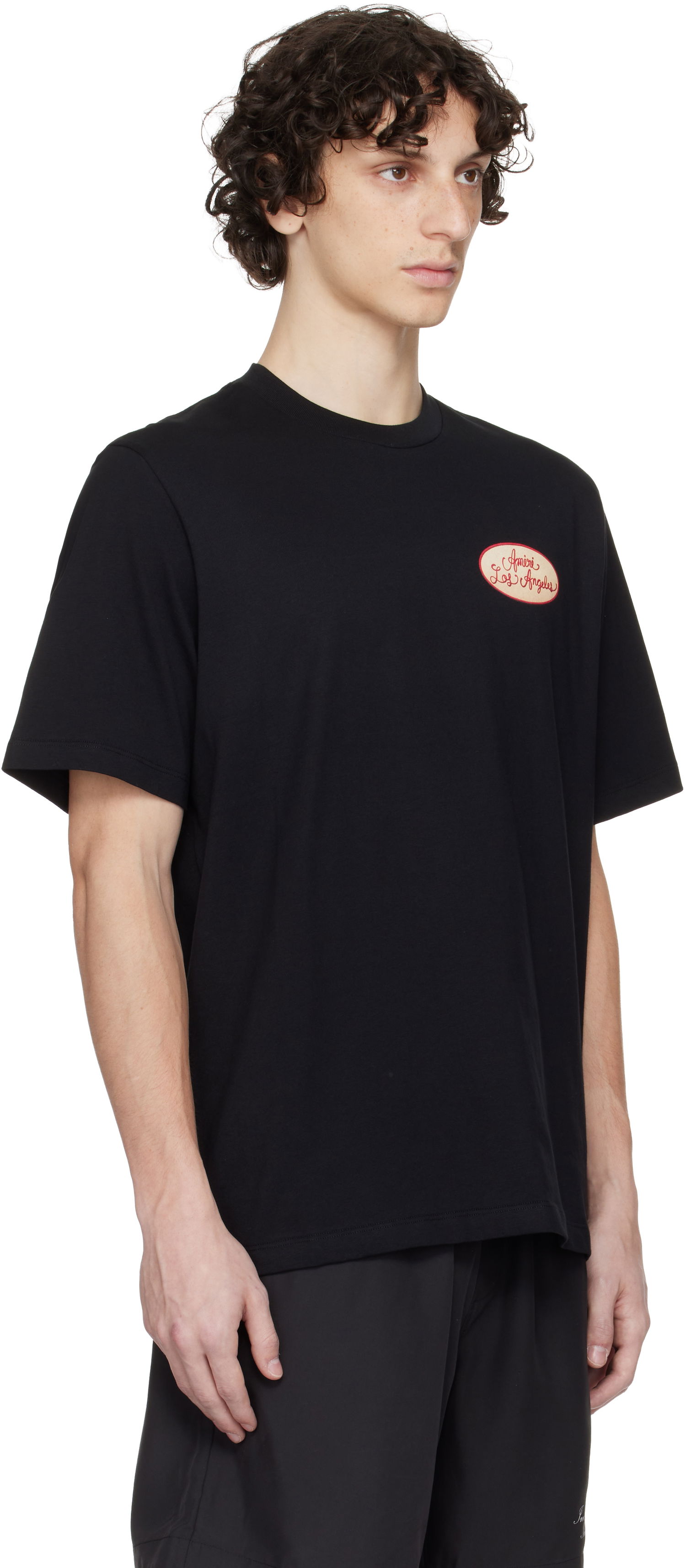 Tričko AMIRI AMIRI Station Patch T-Shirt Čierna | AMJYTE1201, 1
