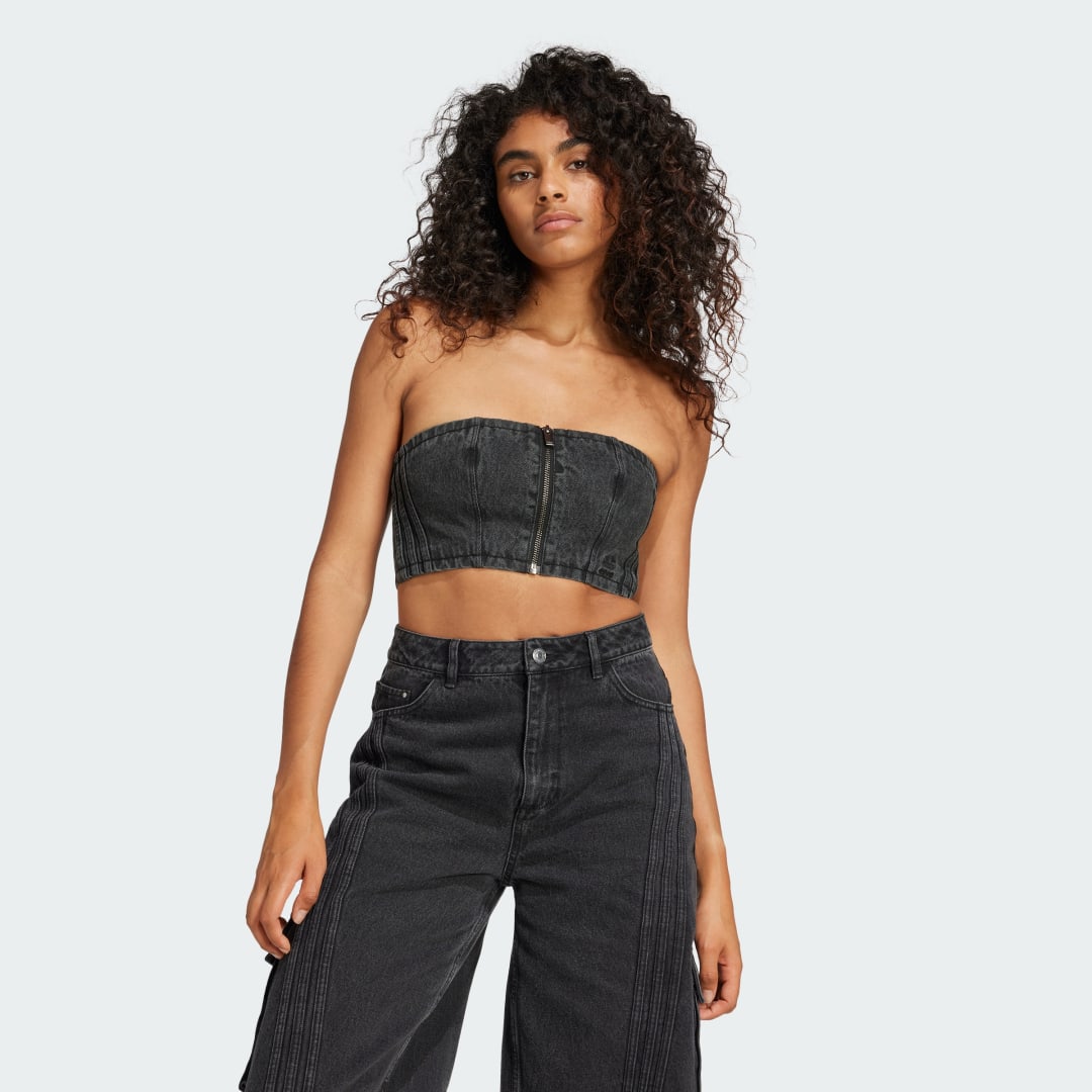 Adilenium Season 2 Washed Denim Tube Top