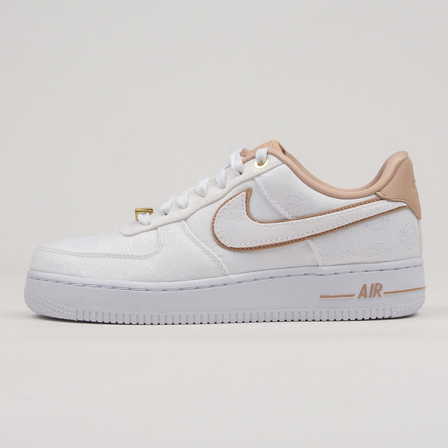 Tenisky a topánky Nike Air Force 1 Low '07 Lux ''Basketball Print'' W Biela | 898889-102, 0