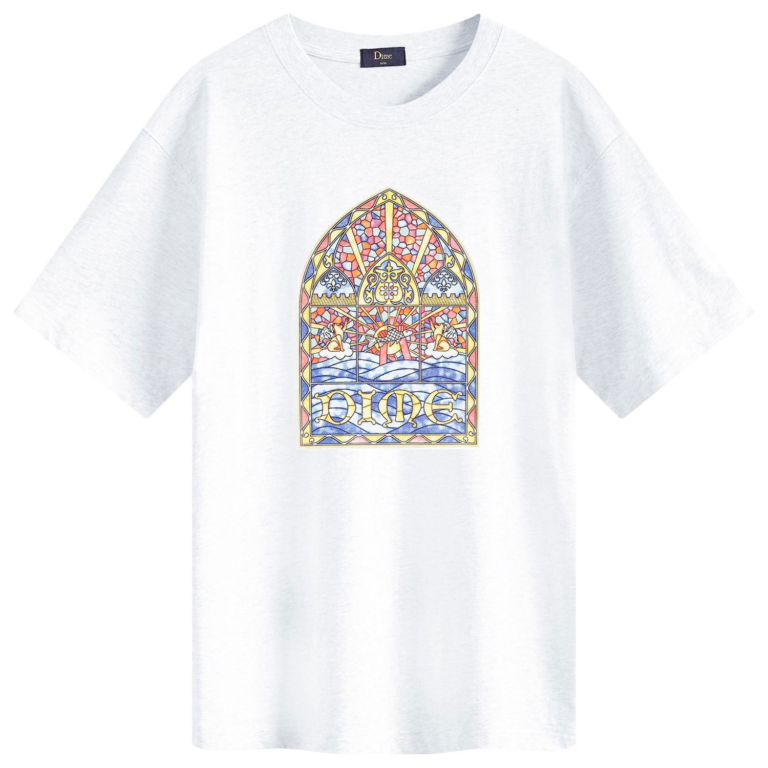 Tričko Dime Holy Biela | DIMESP24D227ASH, 0
