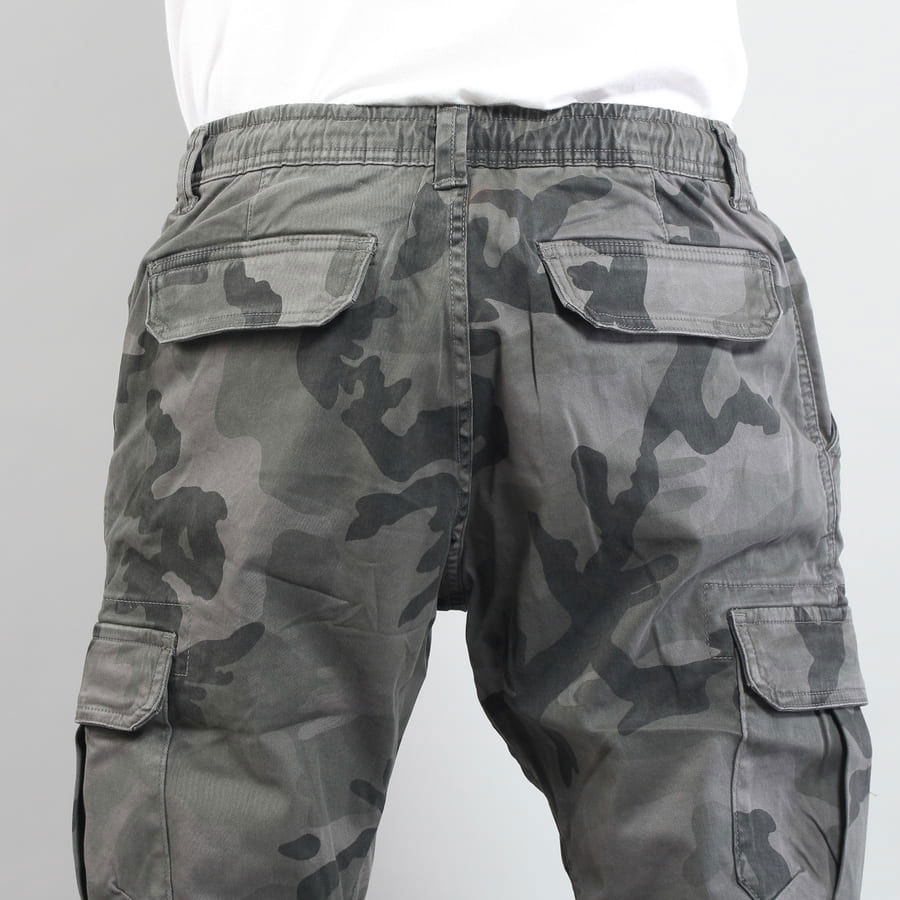 Camo Cargo Jogging Pants