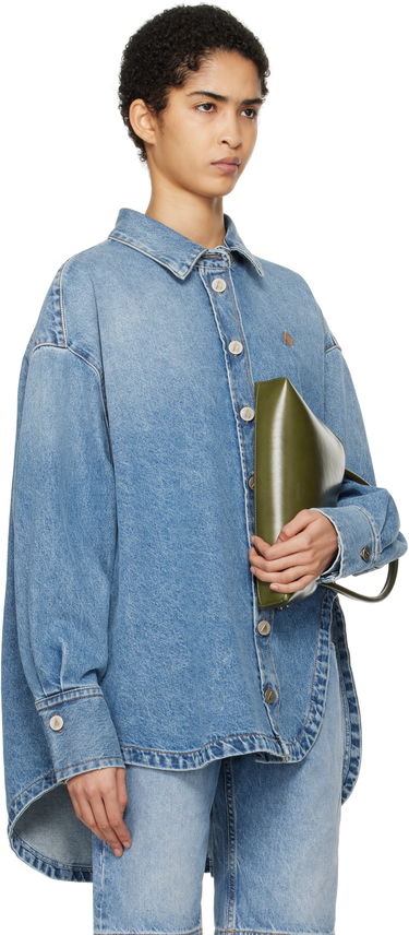 Košeľa The Attico Attico Diana Denim Shirt Modrá | 250WCB00068 DDD085AA, 1