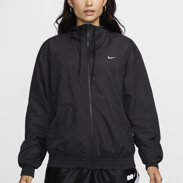 Vetrovka Nike NSW Essential UV Woven Hooded Jacket Čierna | FV6298-010, 1