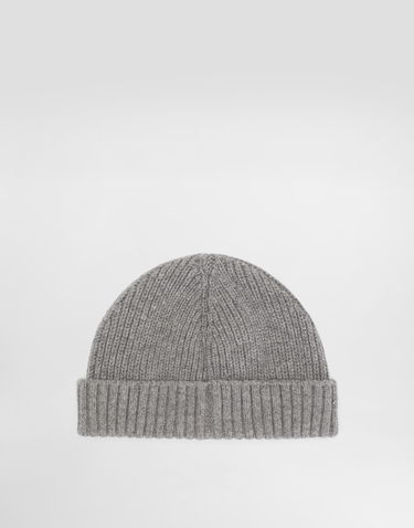 Kulicha Dolce & Gabbana Dolce & Gabbana Ribbed Knit Beanie Šedá | LBKHC0JGMBCS8290, 1
