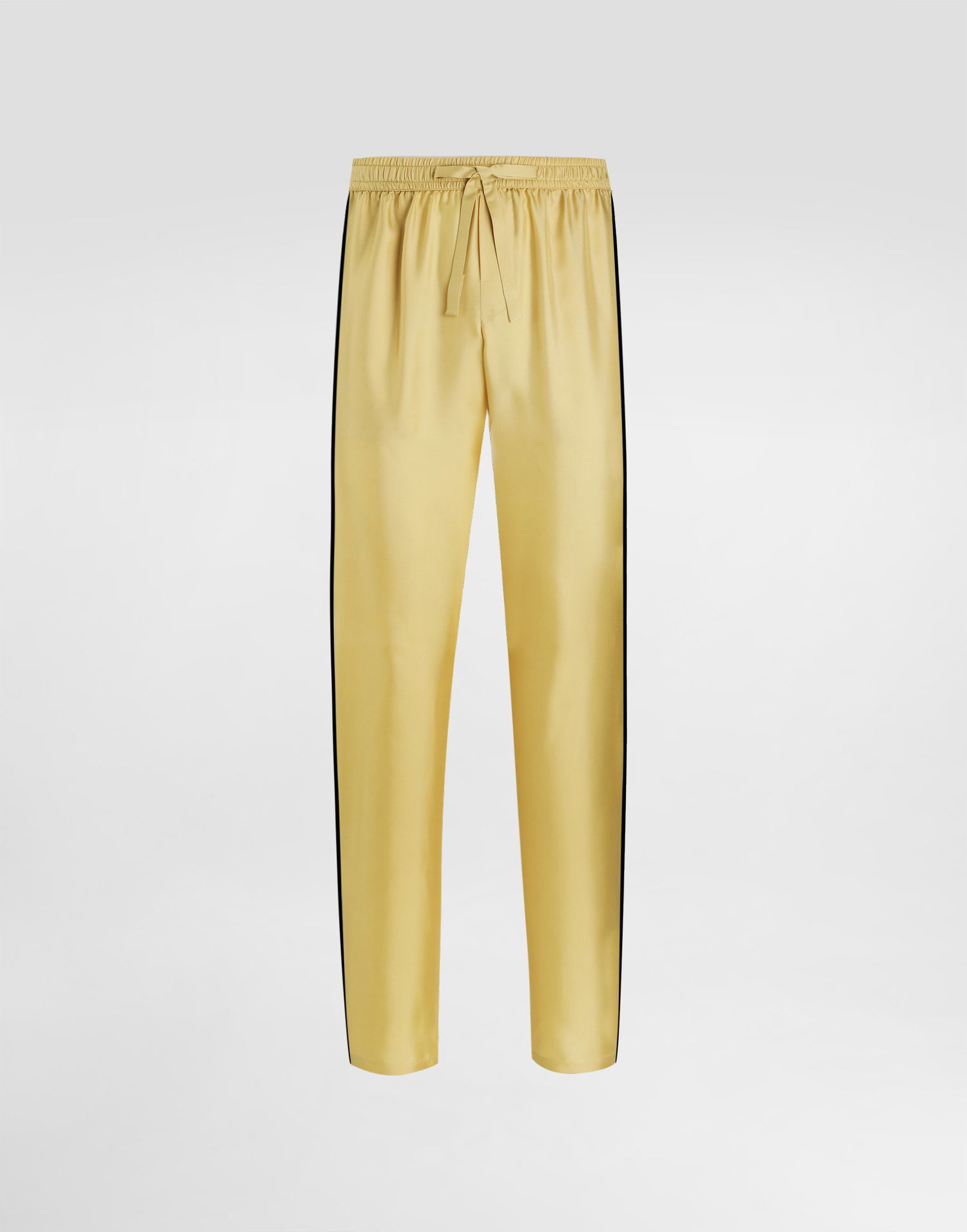 Nohavice Dolce & Gabbana Dolce & Gabbana Silk Twill Trousers Žltá | GVCRAZFU10SA0488, 0