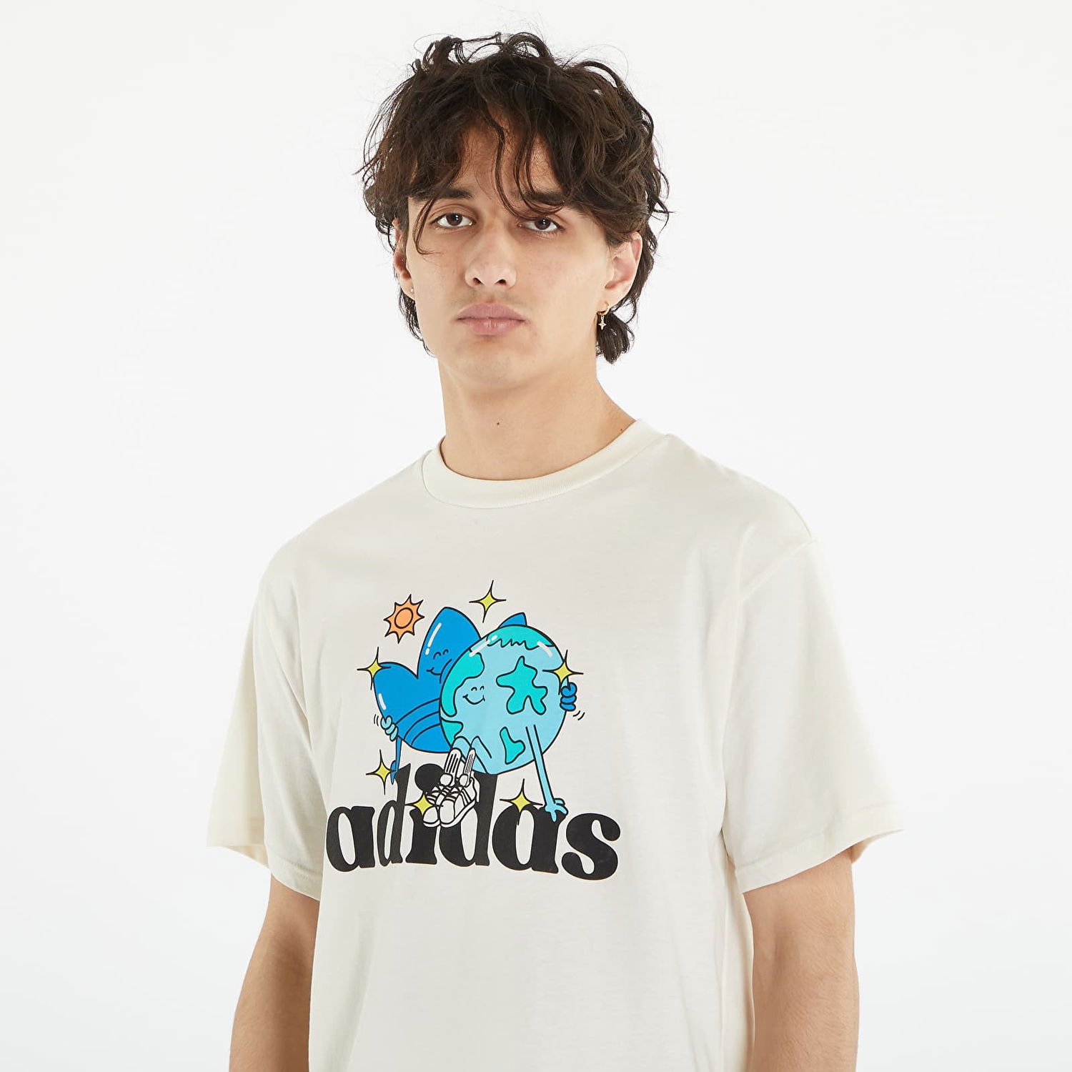 Tričko adidas Originals OF Friends Tee Béžová | IC5564, 1