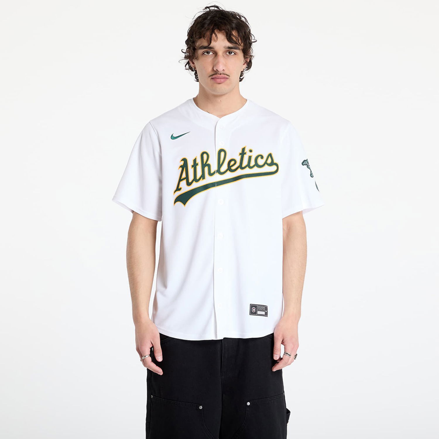 Dres Nike Nike Oakland Athletics MLB Limited Home Jersey Biela | LM25-FZHO-FZ-1U2, 0