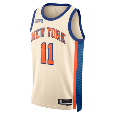 Dres Nike Jalen Brunson New York Knicks City Edition Swingman Jersey Béžová | HM5989-123, 0