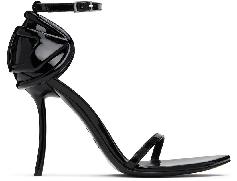 Oblečenie Diesel D-Ten&Half Heeled Sandals Čierna | Y03662 P7381