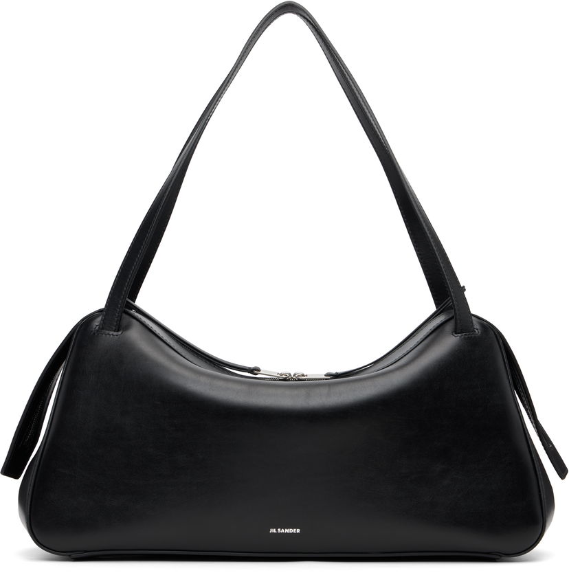 Taška cez rameno Jil Sander Dune Medium Shoulder Bag Čierna | J08ZH0081_P6570