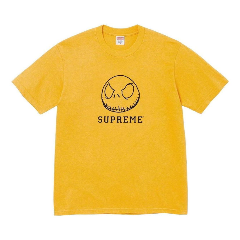 Tričko Supreme Skeleton Graphic Tee Žltá | SUP-FW23-004