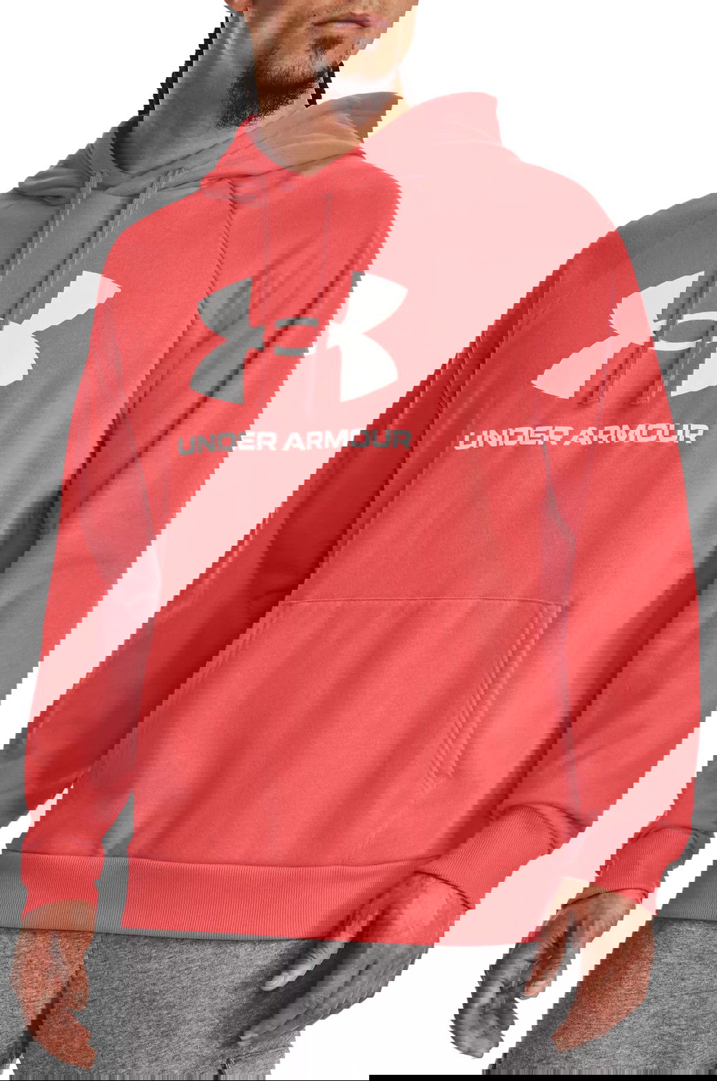 Mikina Under Armour Rival Fleece Ružová | 1379758-690, 0