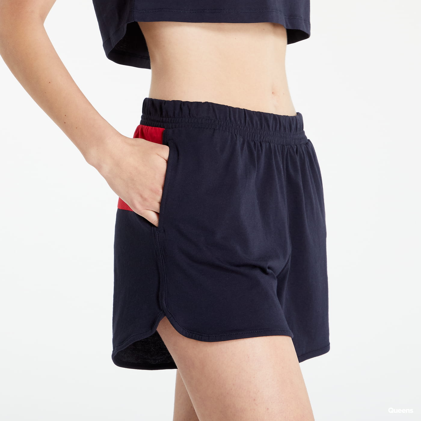Šortky Tommy Hilfiger High Waist Shorts Navy | UW0UW03468-DW5, 1