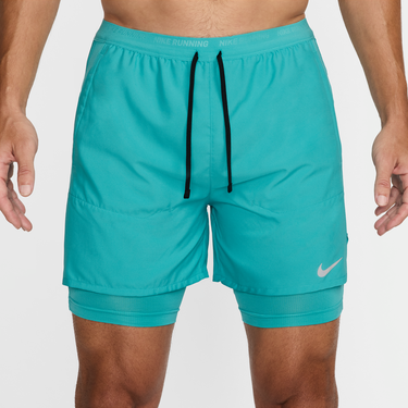 Šortky Nike 5" Stride Dri-FIT Hybrid Running Shorts Tyrkysová | DM4757-345, 3