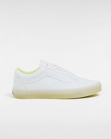 Tenisky a topánky Vans Old Skool Shoes (glow To The Flo' White) Unisex White, Size 2.5 Biela | VN0007NTWHT, 0