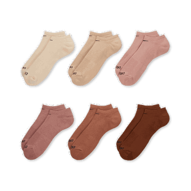 Ponožky Nike Everyday Plus Cushioned Training Ankle Socks (6 Pairs) Béžová | SX6898-904, 1