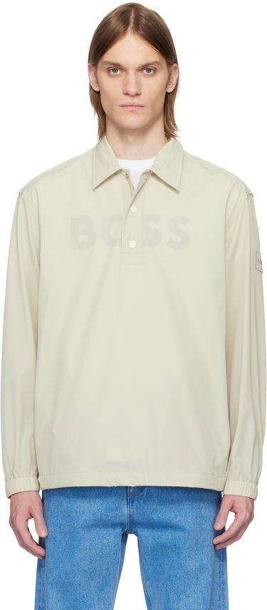Košeľa BOSS Nylon Polo Shirt Béžová | 50538480, 0