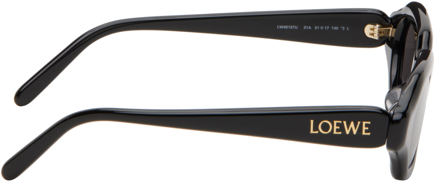 Slnečné okuliare Loewe Loewe Rectangular Slim Sunglasses Čierna | LW40157U@5101A 192337200137, 1