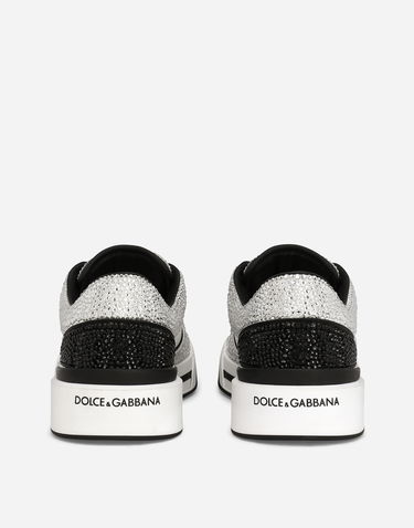 Tenisky a topánky Dolce & Gabbana Calfskin New Roma Čierna | CS2036AM80389697, 2