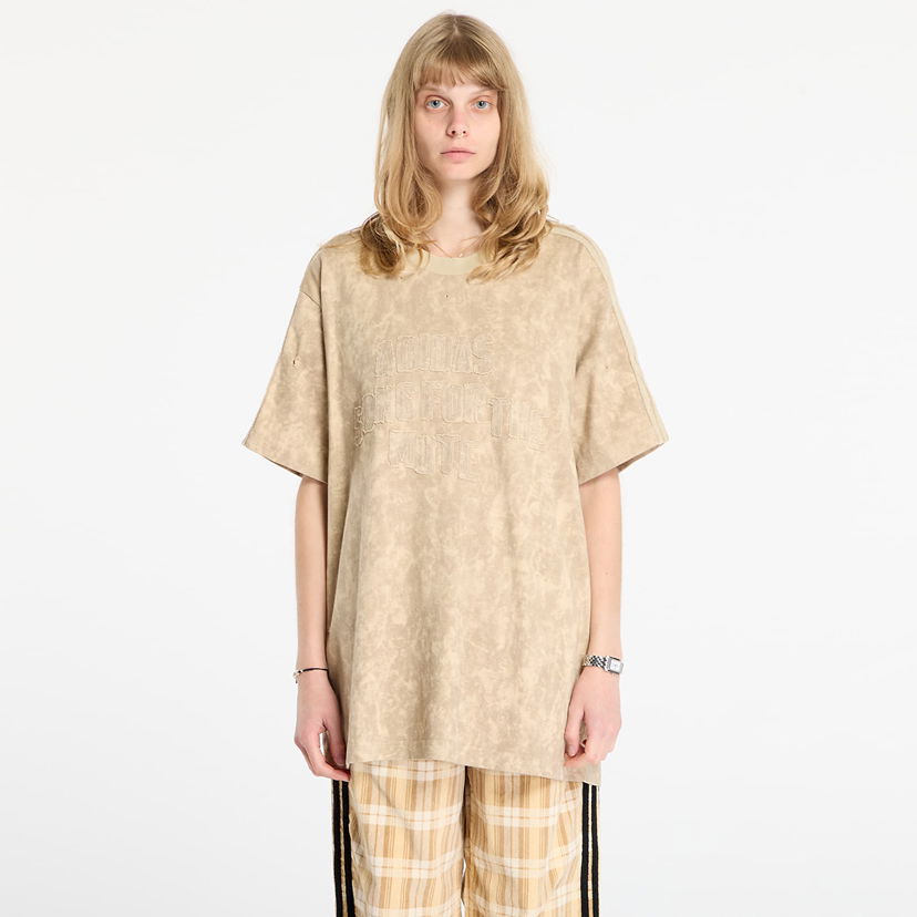 Tričko adidas Originals Short Sleeve T-Shirt x SONG FOR THE MUTE Béžová | KC2753