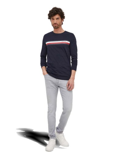 Džínsy Tommy Hilfiger Bleecker Slim Faded Jeans Šedá | MW0MW31098.PPYX