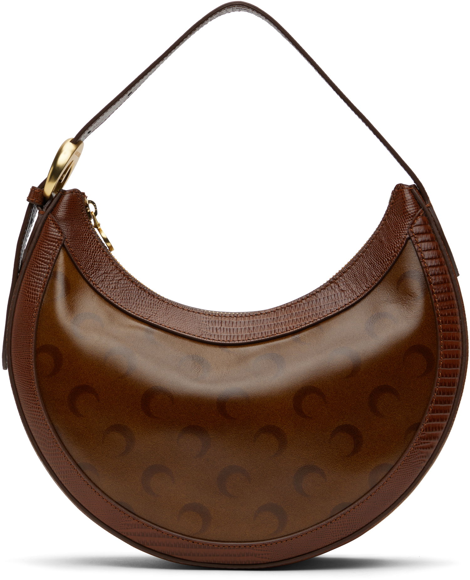 Kabelka Marine Serre Marine Serre Airbrushed Leather Eclips Bag Hnedá | WBA020A CLEA0053, 0