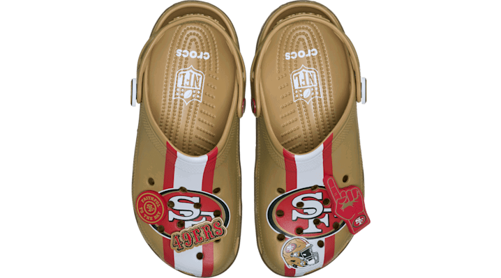 Tenisky a topánky Crocs NFL San Francisco 49ers Classic Clogs Hnedá | 212445-90H