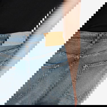 Džínsy Maison Margiela MM6 Maison Margiela Wide Leg Distressed Jeans 28" Modrá | SH0LA0014-M30017-994, 5