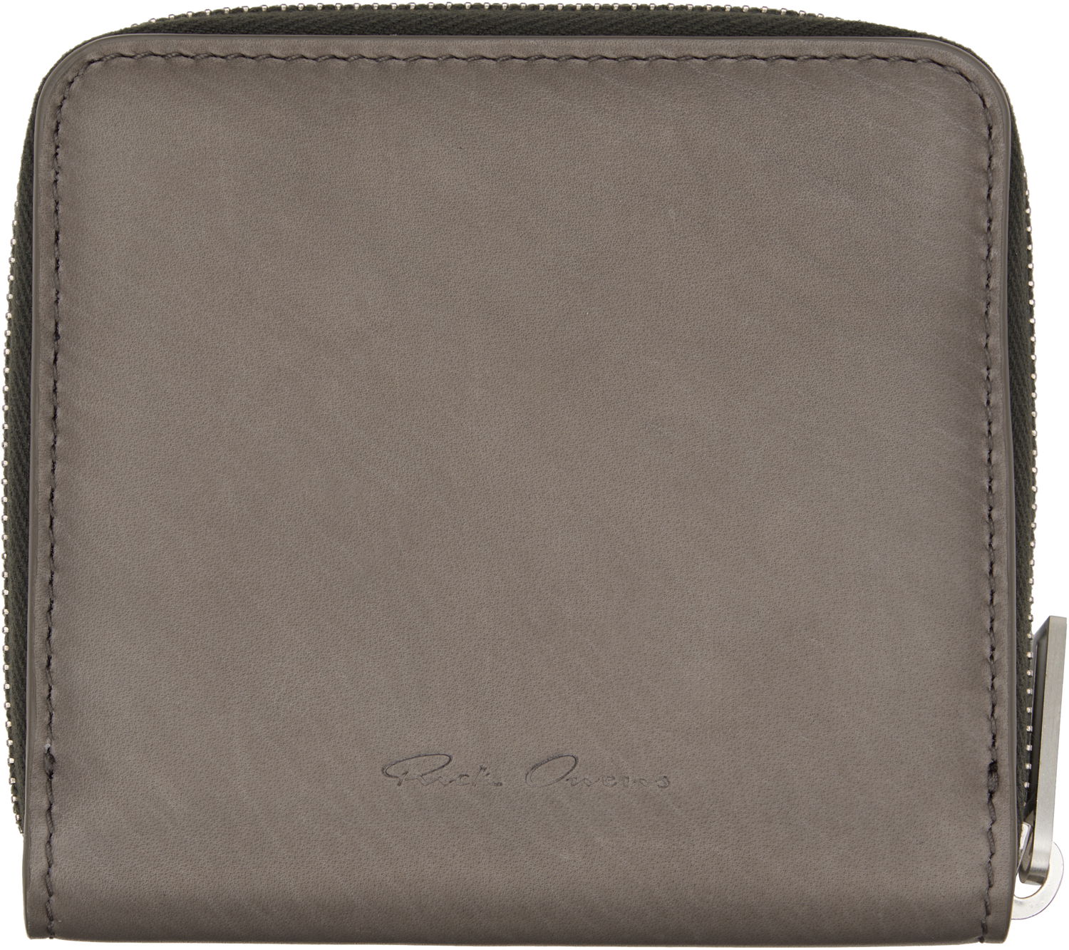 Peňaženka Rick Owens Rick Owens Concordians Zipped Wallet Šedá | RA02E0716 LCA, 0