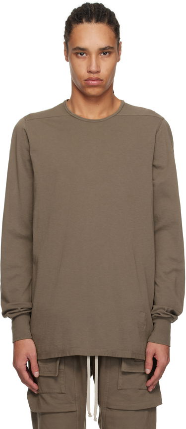 Tričko Rick Owens Rick Owens DRKSHDW Hollywood Level Long Sleeve T-Shirt Hnedá | DU01E3260 RN, 0
