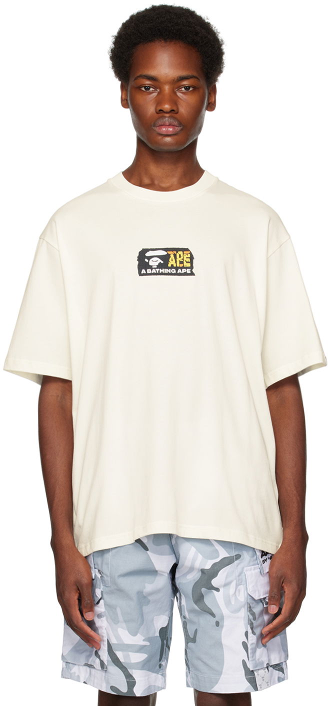 Tričko BAPE Album Monogram T-Shirt Biela | 001CSJ801051I, 0