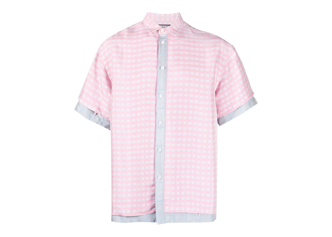 Košeľa Jacquemus Chemise Melancia Checks Ružová | 225SH007-1009-4AH, 0