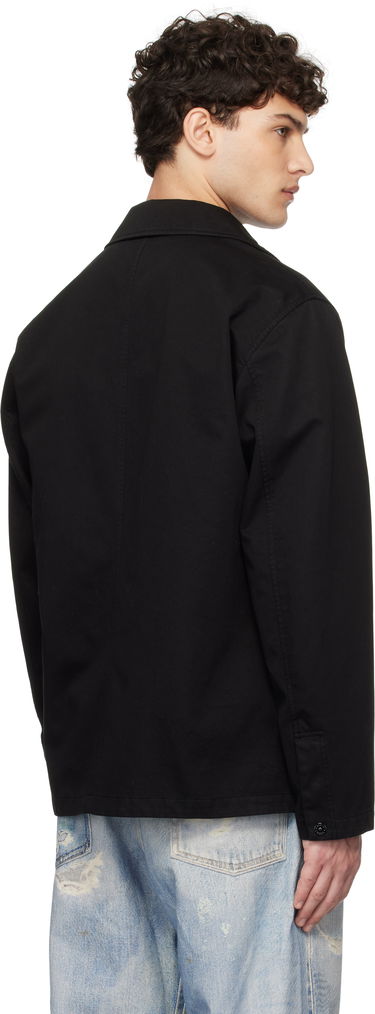 Bunda Stone Island Stone Island Organic Cotton Garment Dyed Blazer Čierna | K1S15 A100003 S0034, 2