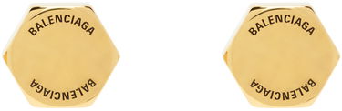 Oblečenie Balenciaga Garage Double Screw Earrings Béžová | 770138-TZ99J-0604, 0