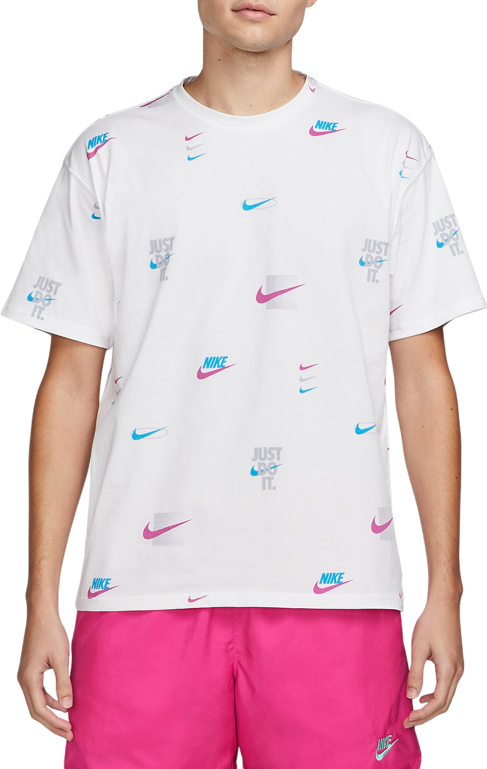 Tričko Nike Men's NSW Allover Print T-Shirt Biela | dz2991-100, 0