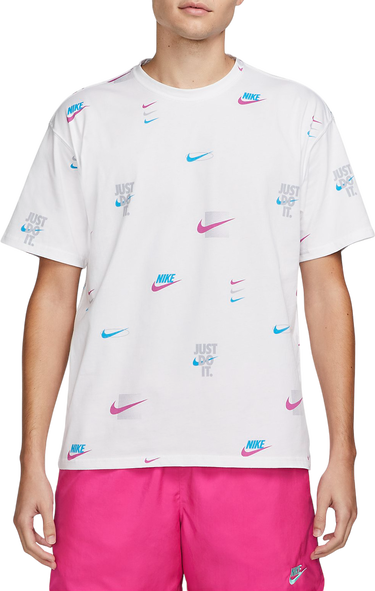 Tričko Nike Men's NSW Allover Print T-Shirt Biela | dz2991-100, 0