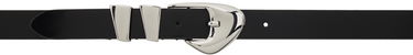 Opasok BY FAR Moore Black Leather Belt Čierna | 23CRMOOWBLW, 0