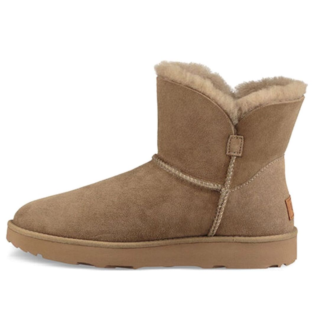 Tenisky a topánky UGG Classic Cuff Mini Suede Boots Hnedá | 1016417-ALP, 0