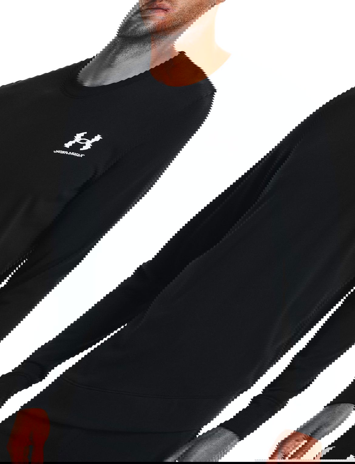 Mikina Under Armour Rival Terry Crew Čierna | 1370404-001, 0