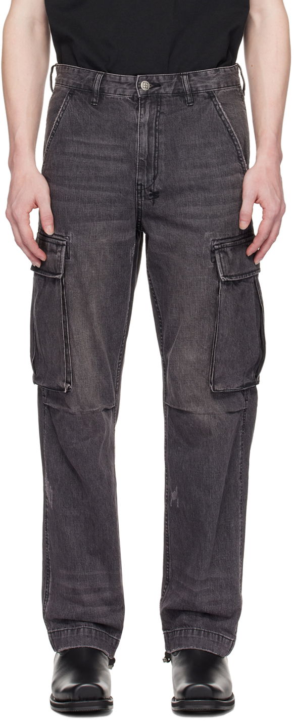 Džínsy Ksubi Ksubi Riot Cargo Jeans Šedá | MSP24PA013, 0