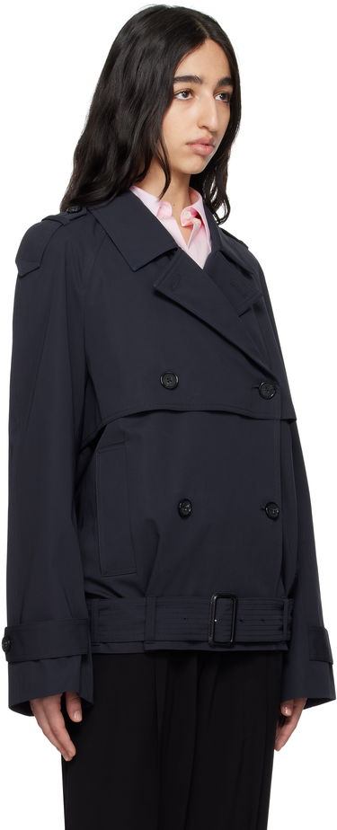 Trenčkot TOTEME TOTEME Short Trench Jacket Navy | 252-WRO0174-FB0379, 1