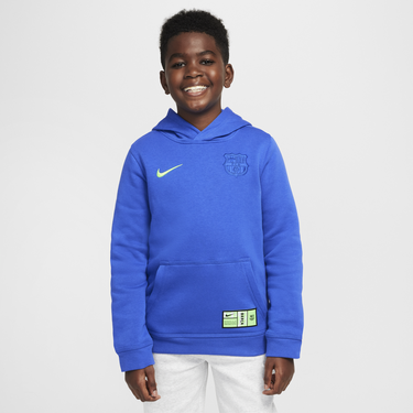Mikina Nike FC Barcelona Club Hoodie Modrá | FQ3449-405, 1
