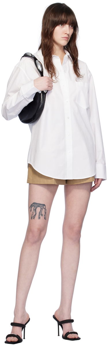 Košeľa Alexander Wang Pocket Shirt Biela | 4WC2241482, 3